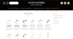Desktop Screenshot of cintres-actus.com